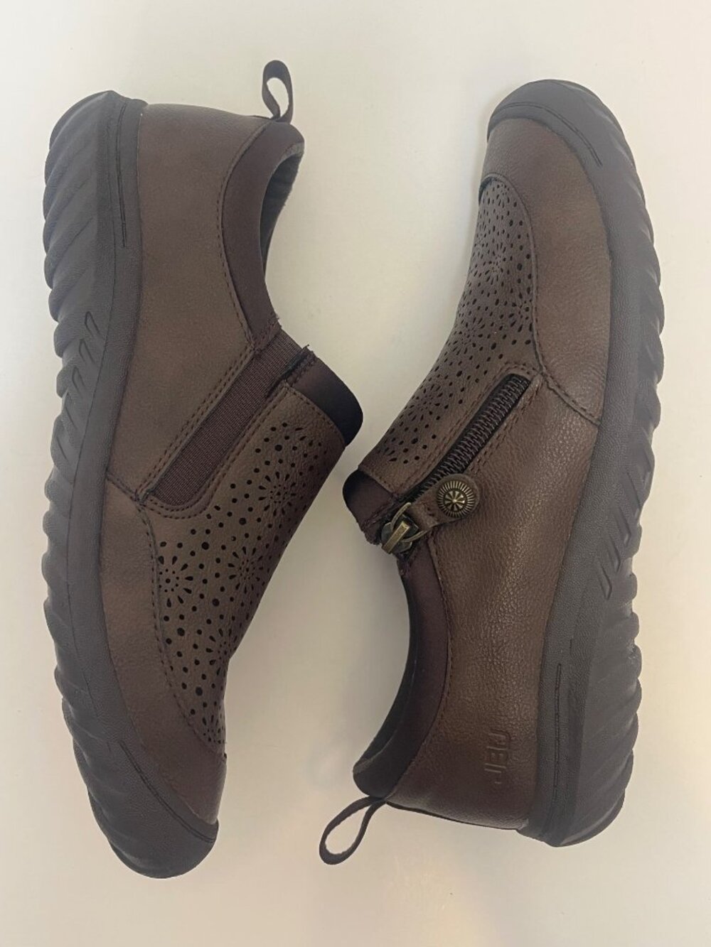 JBU Women’s Avery Casual Slip-On Shoes Brown Sz 8.5 - Picture 4 of 8